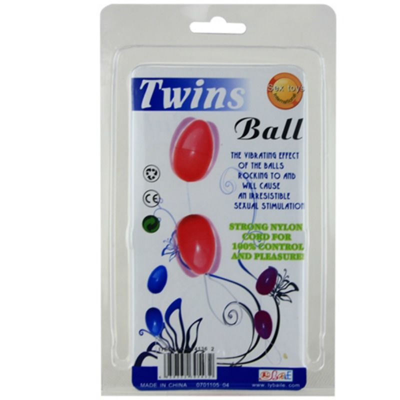 BAILE - TWINS BALLS PINK ANAL BALLS - My naughty haven #
