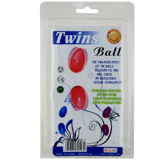 BAILE - TWINS BALLS PINK ANAL BALLS - My naughty haven #