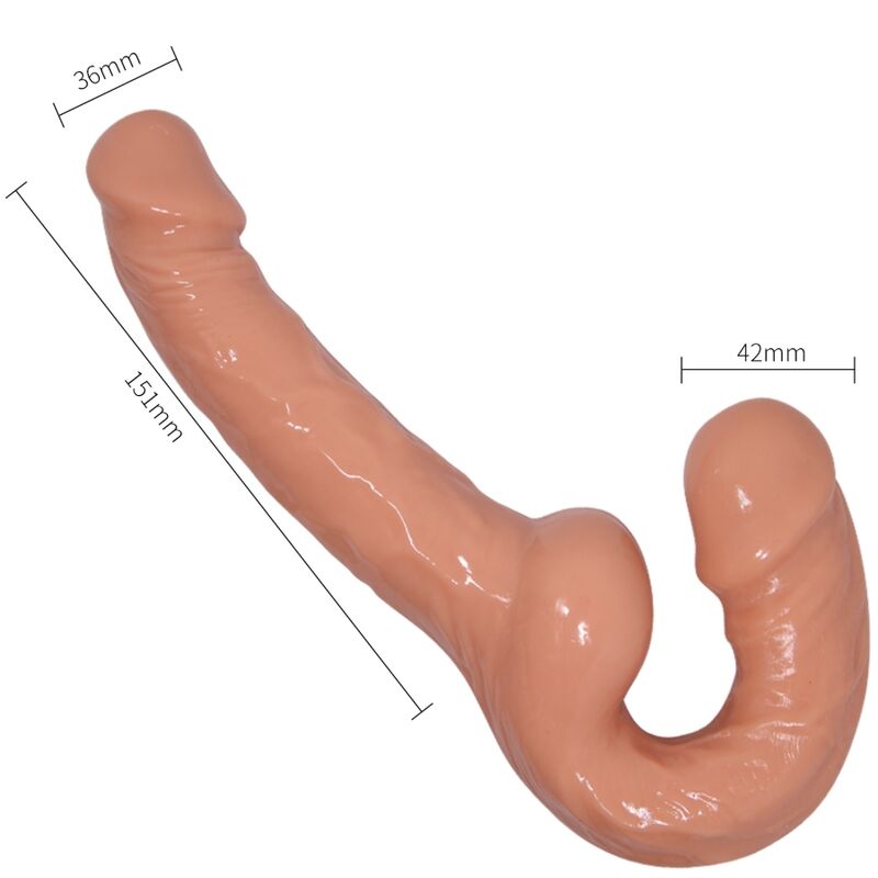 BAILE - ULTRA PASSIONATE DILDO WITH HARNESS WITHOUT SUPPORT - My naughty haven #