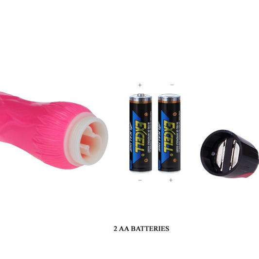 BAILE - VIBRATOR DAAPLY PLEASURE MULTISPEED PINK - My naughty haven #