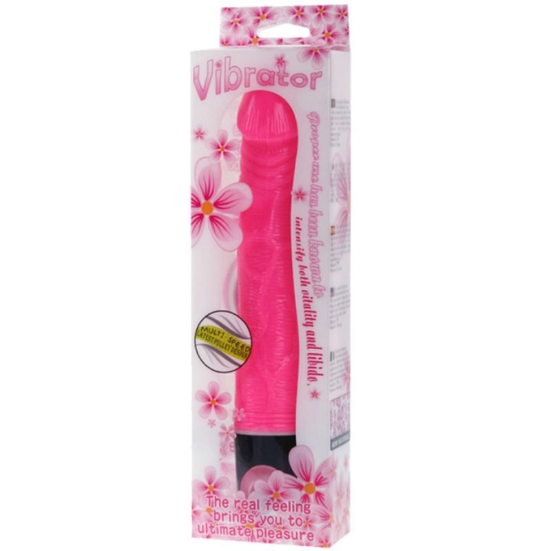 BAILE - VIBRATOR MULTISPEED 21.5 CM PINK - My naughty haven #