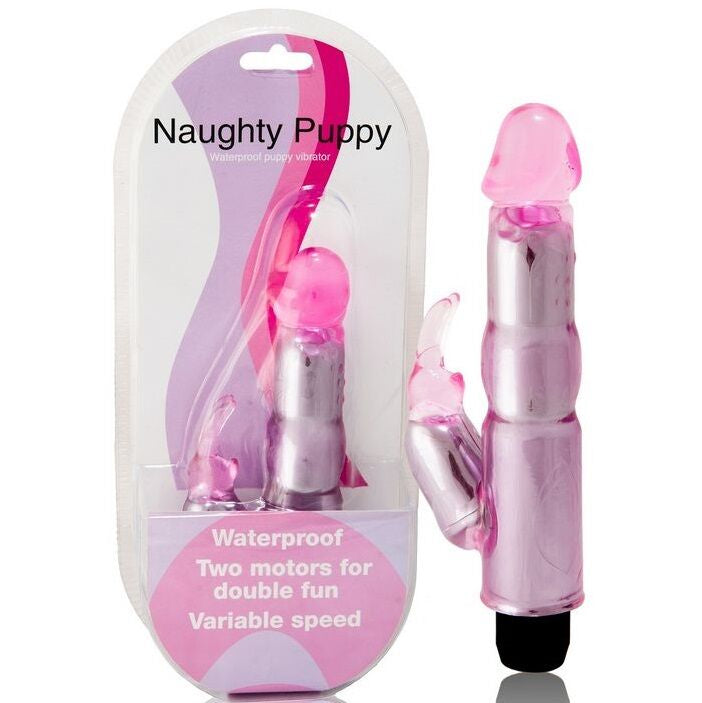 BAILE - VIBRATOR WITH ADJUSTABLE PINK STIMULATOR - My naughty haven #