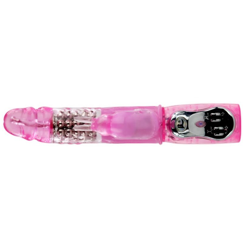 BAILE - VIBRATOR WITH ROTATION AND RABBIT MULTIVE SPEED AND MULTIROTATION - My naughty haven #