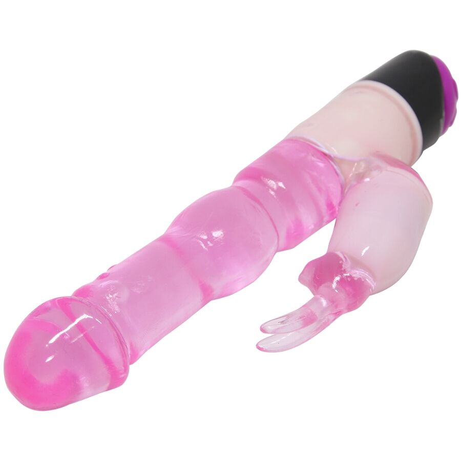 BAILE - WAVES OF PLEASURE FANTASY VIBRATOR WITH RABBIT 23 CM - My naughty haven #