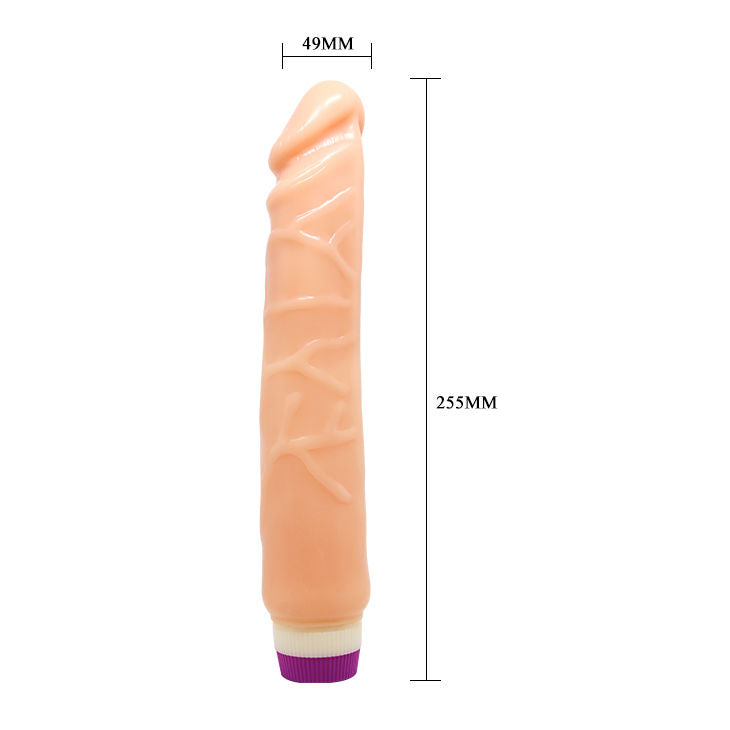 BAILE - WAVES OF PLEASURE REALISTIC VIBRATING 25.5 CM - My naughty haven #