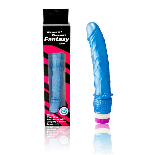 BAILE - WAVES OF PLEASURE VIBRATOR 23 CM BLUE - My naughty haven #