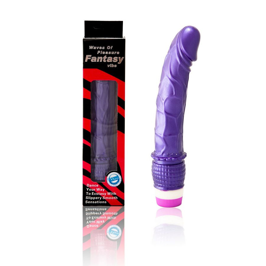 BAILE - WAVES OF PLEASURE VIBRATOR 23 CM PURPLE - My naughty haven #