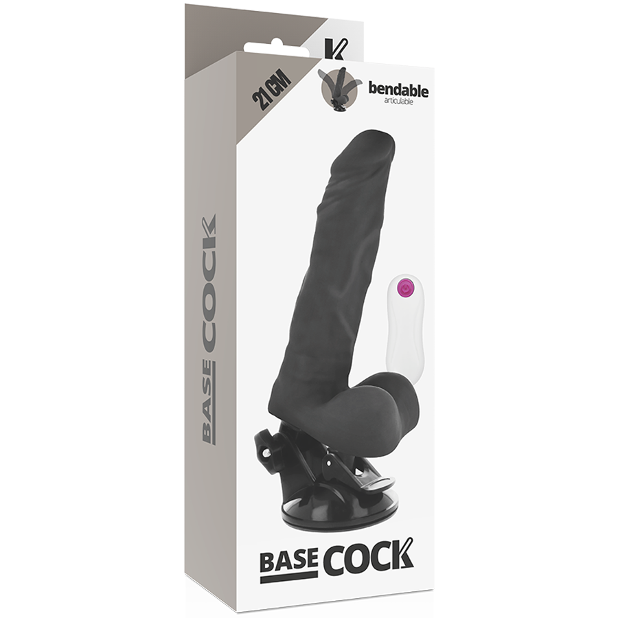 BASECOCK - REALISTIC BENDABLE REMOTE CONTROL FLESH 21 CM -O- 5 CM - My naughty haven #