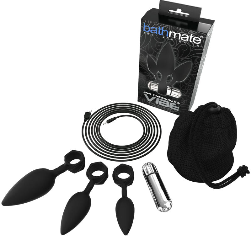 BATHMATE - ANAL TRAINING PLUGS VIBE - My naughty haven #