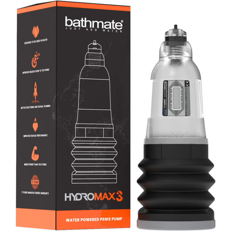 BATHMATE - HYDROMAX 3 TRANSPARENT - My naughty haven #