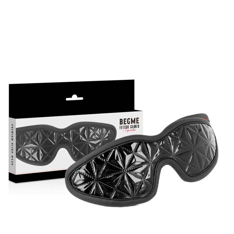 BEGME -  BLACK EDITION PREMIUM BLIND MASK  WITH NEOPRENE LINING - My naughty haven #