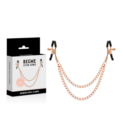 BEGME - BLACK EDITION PREMIUM NIPPLE CLAMPS - My naughty haven #
