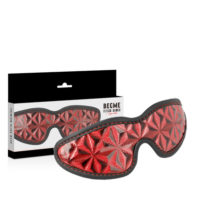 BEGME - RED EDITION PREMIUM BLIND MASK WITH NEOPRENE LINING - My naughty haven #