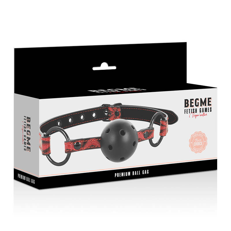BEGME - RED EDITION VEGAN LEATHER JAW - My naughty haven #