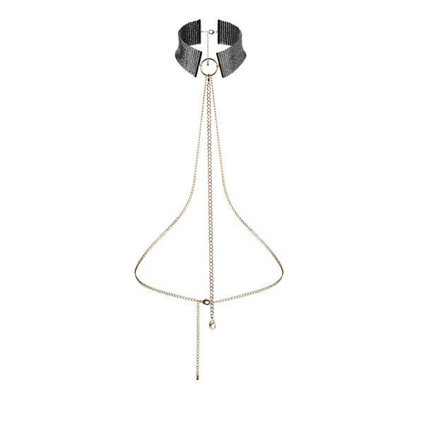 BIJOUX - DÉSIR MÉTALLIQUE КОЛИЕ С ЧЕРЕН МЕТАЛИК