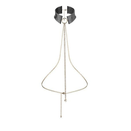 BIJOUX - DÉSIR MÉTALLIQUE КОЛИЕ С ЧЕРЕН МЕТАЛИК