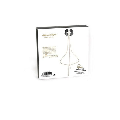 BIJOUX - DÉSIR MÉTALLIQUE BLACK METALLIC NECKLACE - My naughty haven #