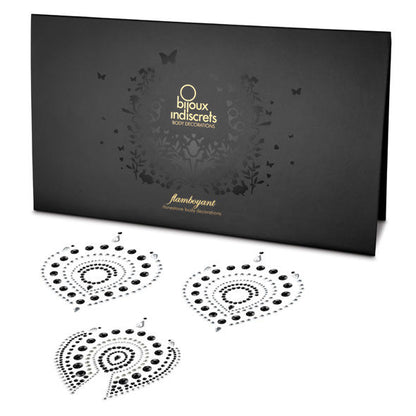 BIJOUX - INDISCRETS FLAMBOYANT BLACK&SILVER - My naughty haven #