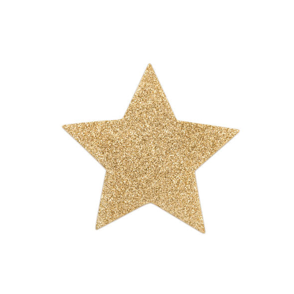 BIJOUX - INDISCRETS FLASH GOLDEN STAR NIPPLE COVERS - My naughty haven #