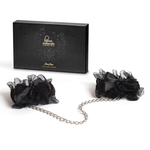 BIJOUX - INDISCRETS FROU FROU ORGANZA HANDCUFFS - My naughty haven #