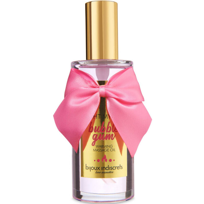 BIJOUX - INDISCRETS LIGHT MY FIRE MASSAGE OIL HEAT EFFECT GUM FLAVOR - My naughty haven #