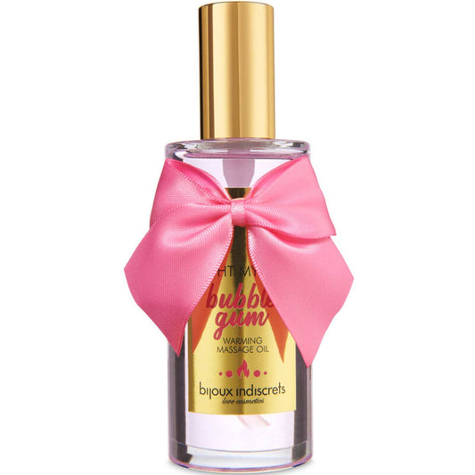 BIJOUX - INDISCRETS LIGHT MY FIRE MASSAGE OIL HEAT EFFECT GUM FLAVOR - My naughty haven #