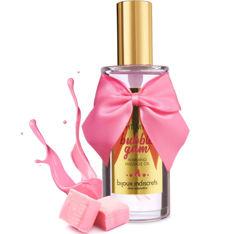 BIJOUX - INDISCRETS LIGHT MY FIRE MASSAGE OIL HEAT EFFECT GUM FLAVOR - My naughty haven #