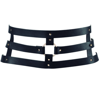 BIJOUX - INDISCRETS MAZE BELT WITH STRAP BLACK - My naughty haven #