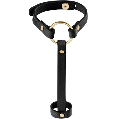 BIJOUX - INDISCRETS MAZE BRACELET / HAND HARNESS BLACK - My naughty haven #