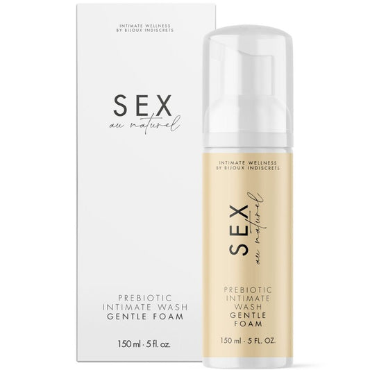 BIJOUX INDISCRETS - SEX AU NATUREL PREBIOTIC INTIMATE GEL WITH FOAM 150 ML - My naughty haven #