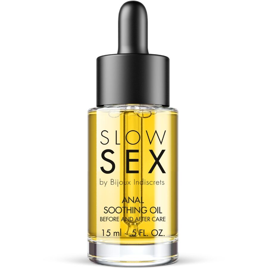 BIJOUX INDISCRETS - SLOW SEX SOOTHING ANAL OIL 15 ML - My naughty haven #
