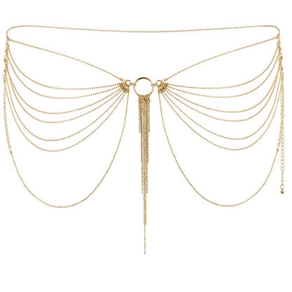 BIJOUX - MAGNIFIQUE METAL CHAIN JEWEL FOR GOLDEN WAIST - My naughty haven #
