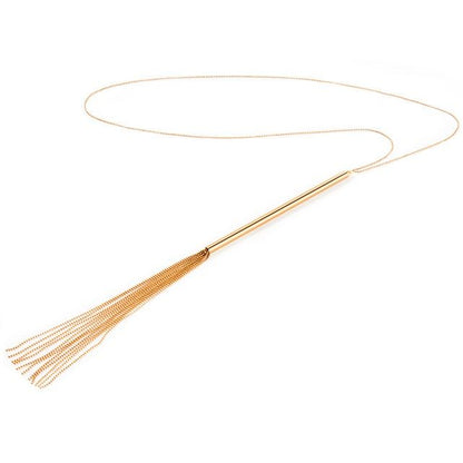 BIJOUX - MAGNIFIQUE METAL CHAIN NECKLACE / WHIP - My naughty haven #