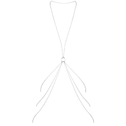 BIJOUX - MAGNIFIQUE METAL CHAINS FOR THE BODY 8 SILVER - My naughty haven #