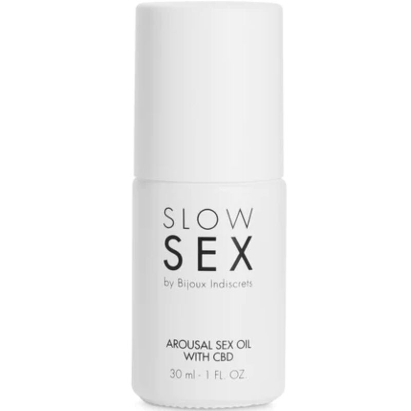 BIJOUX - SLOW SEX SEXUAL MASSAGE OIL WITH CBD 30 ML - My naughty haven #