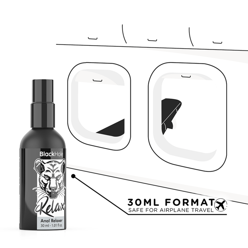BLACK HOLE - ANAL RELAXER SPRAY EXPLORER 30 ML - My naughty haven #