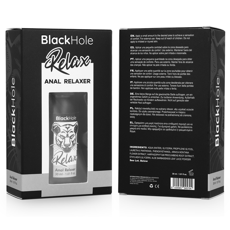 BLACK HOLE - ANAL RELAXER SPRAY EXPLORER 30 ML - My naughty haven #