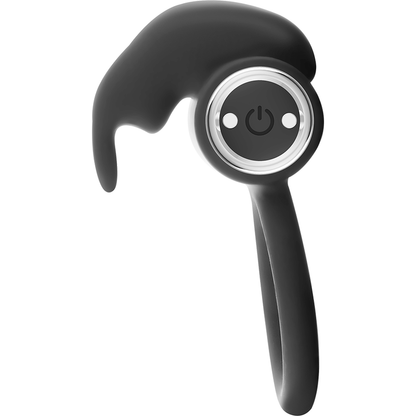 BLACK&SILVER - BURTON RECHARGEABLE RING 10 VIBRATION MODES - My naughty haven #