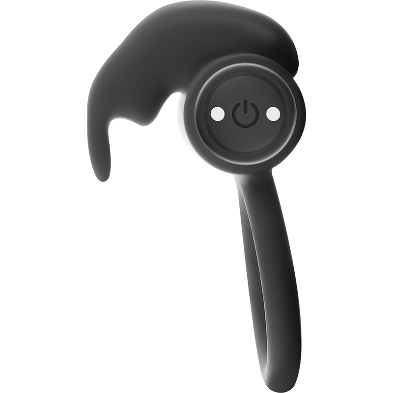 BLACK&SILVER - BURTON RING 10 VIBRATION MODES BLACK - My naughty haven #