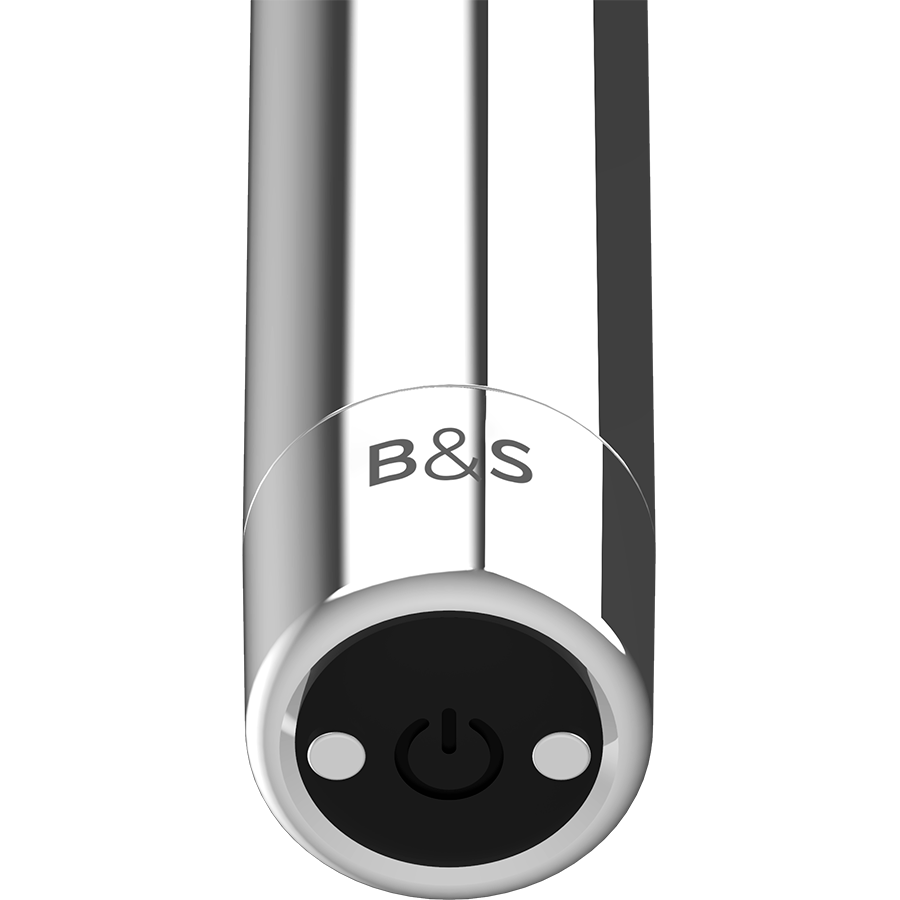 BLACK&SILVER - KAILAN 2 SILVER VIBRATING MAGNETIC BULLET - My naughty haven #