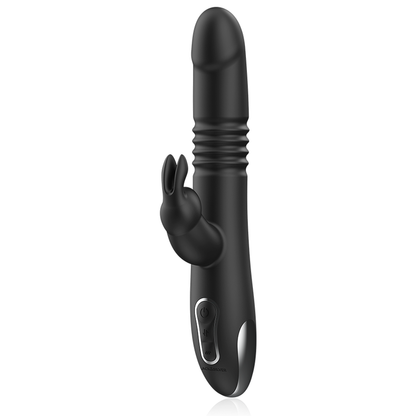 BLACK&SILVER - KENJI UP & DOWN RABBIT VIBRATOR + WATCHME REMOTE CONTROL - My naughty haven #