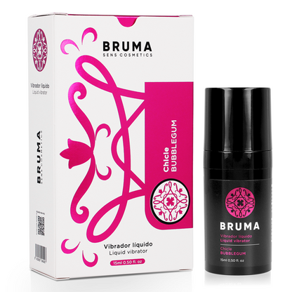 BRUMA - LIQUID VIBRATOR ULTRA SLIDING BUBBLEGUM 15 ML - My naughty haven #
