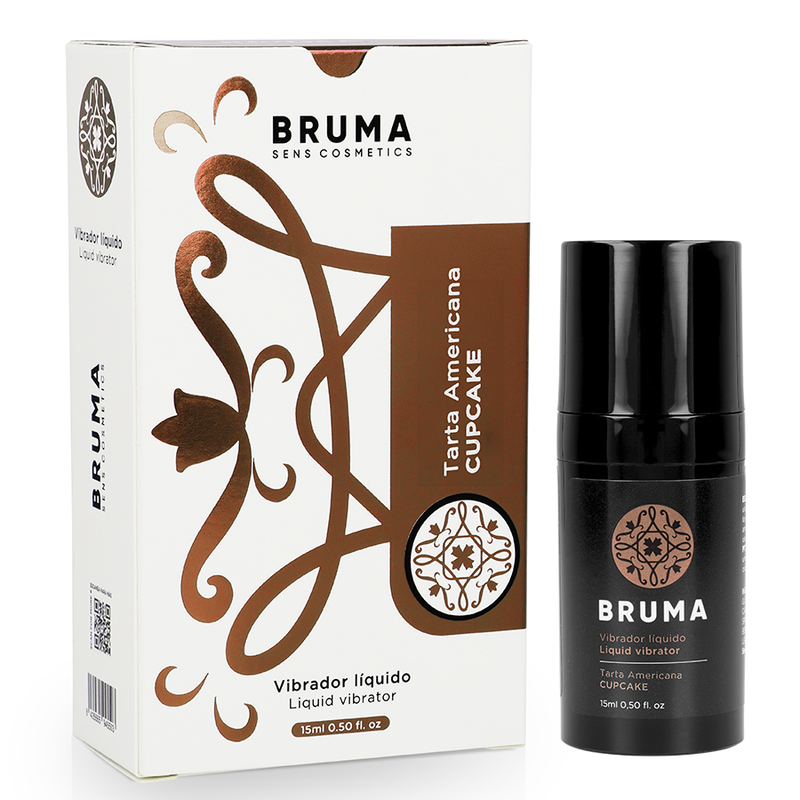 BRUMA - LIQUID VIBRATOR ULTRA SLIDING CUPCAKE 15 ML - My naughty haven #