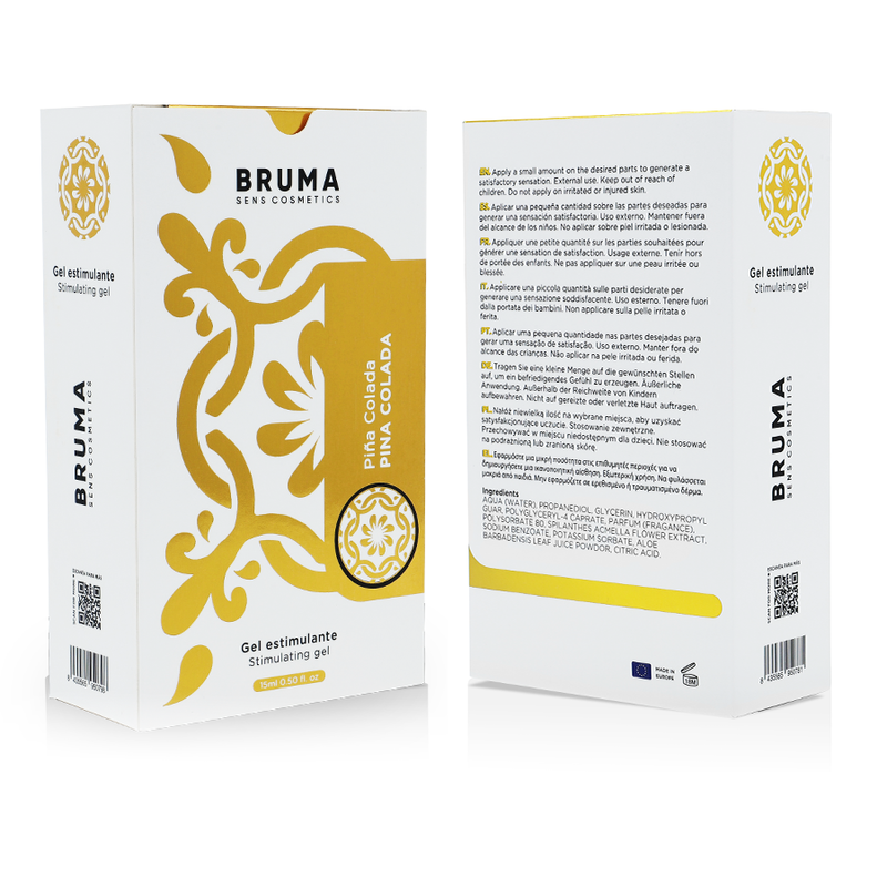 BRUMA - PINA COLADA FLAVOR INTENSIFYING BALM 15 ML - My naughty haven #