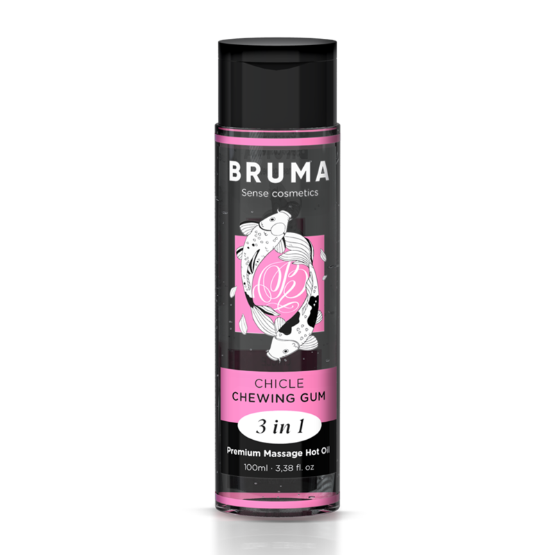 BRUMA - PREMIUM MASSAGE HOT OIL CHEWING GUM 3 IN 1 - 100 ML - My naughty haven #