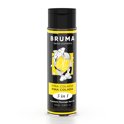 BRUMA - PREMIUM MASSAGE HOT OIL PINA COLADA 3 IN 1 - 100 ML - My naughty haven #