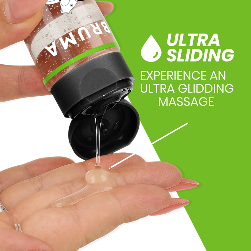 BRUMA - ПРЕМИУМ МАСАЖНО ГОРЕЩО МАСЛО ДИНЯ 3 В 1 - 100 МЛ