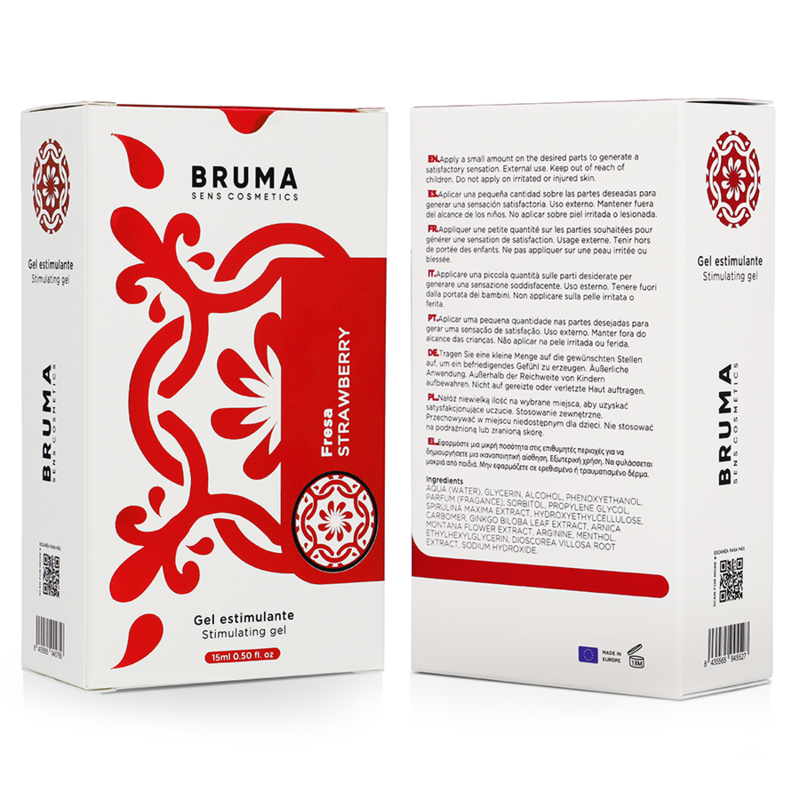BRUMA - STRAWBERRY FLAVOR INTENSIFYING BALM 15 ML - My naughty haven #