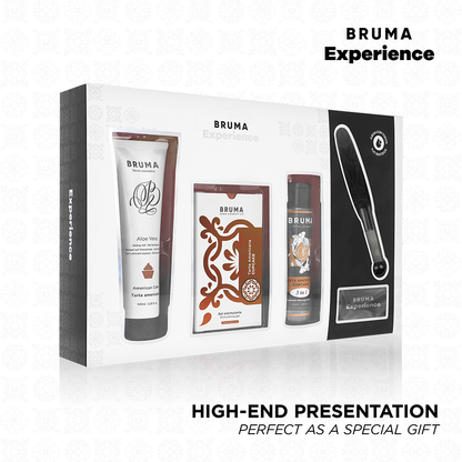 BRUMA XPERIENCE - SWEET AMERICAN TART TEMPTATION KIT WITH ORGASM ENHANCER - My naughty haven #