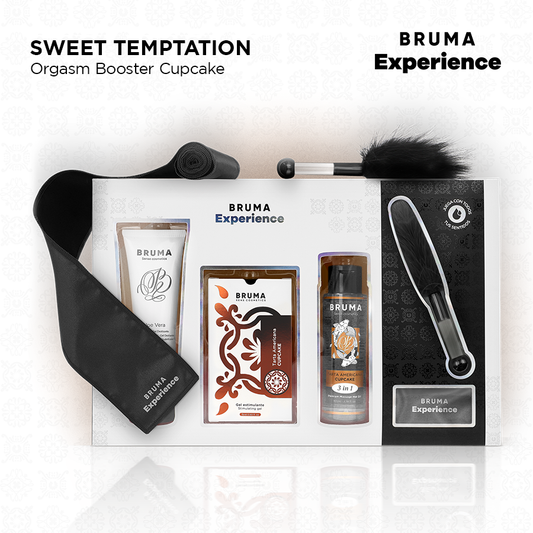 BRUMA XPERIENCE - SWEET AMERICAN TART TEMPTATION KIT WITH ORGASM ENHANCER - My naughty haven #